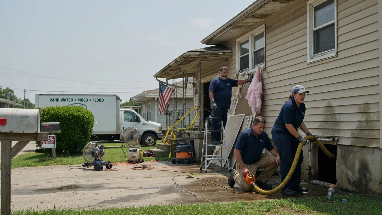 Water Damage Repair in Sargent, GA near me